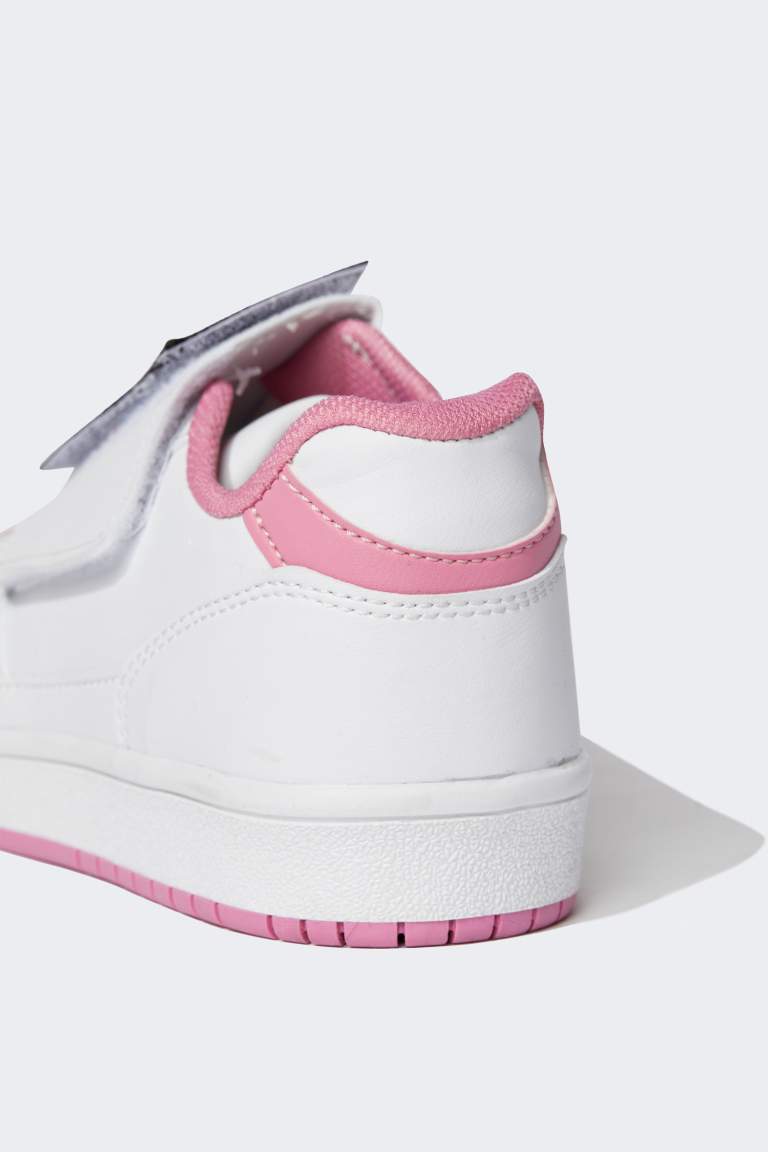 Girl Minnie Mouse Velcro Velcro Plug & Take Off Sports Shoes