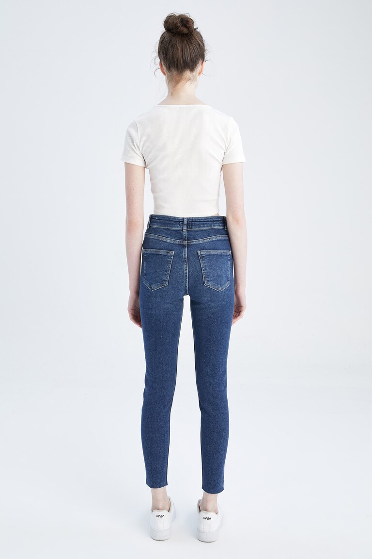 Pantalon En Cuir Skinny Taille Haute Rag & Bone - Couleur Acajou - Taille 32 - Neuf Avec étiquettes