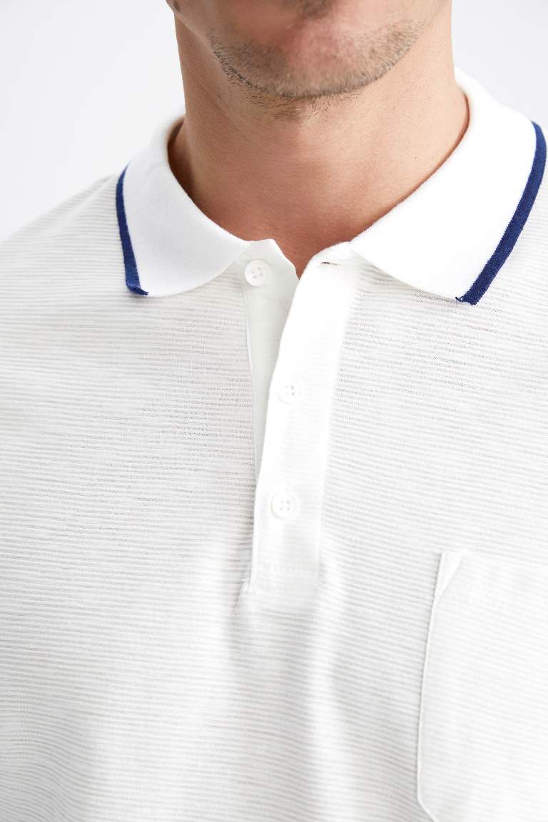 Regular Fit Polo Yaka Kısa Kollu Tişört