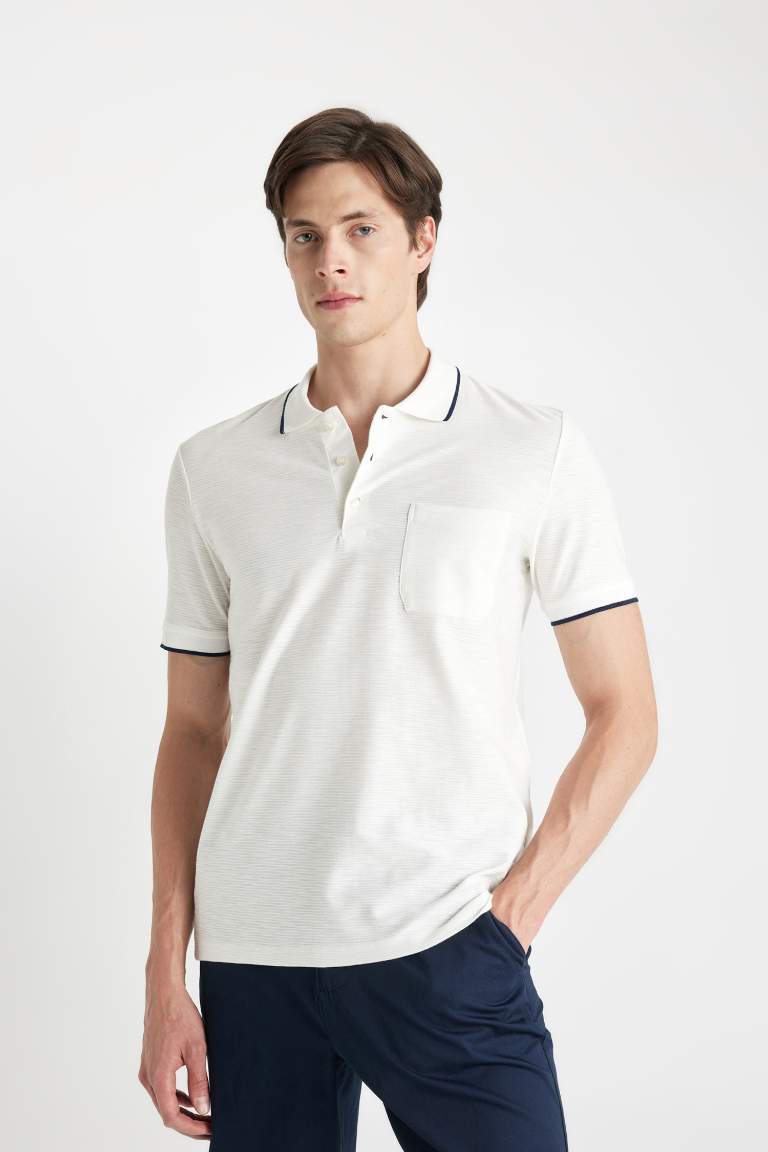 Regular Fit Short Sleeve Polo T-Shirt