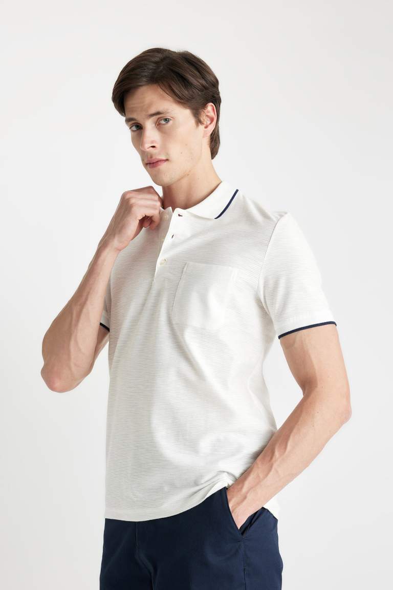 Regular Fit Short Sleeve Polo T-Shirt