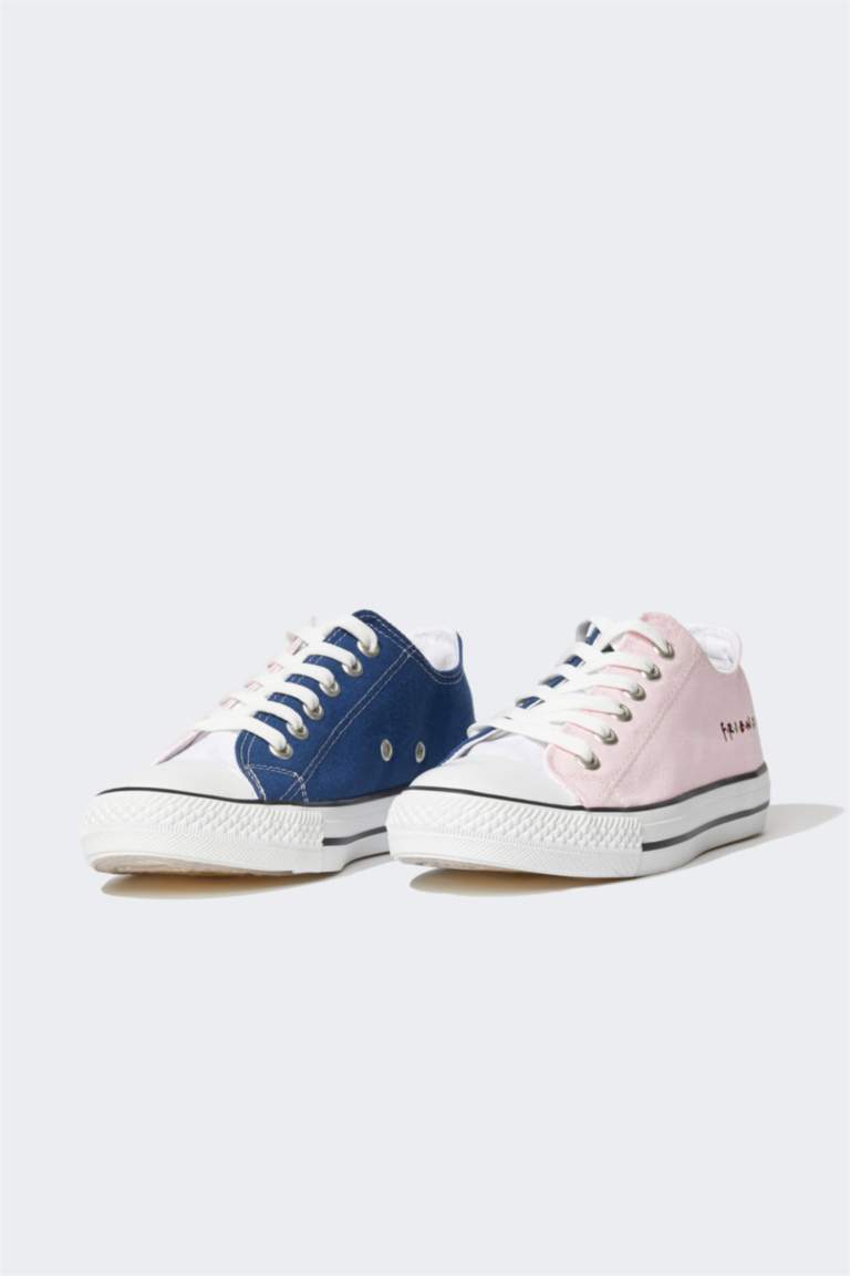 Kadın Friends Bağcıklı Bez Ayakkabı