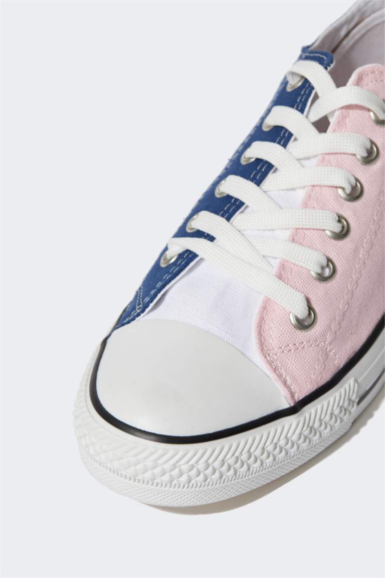 Kadın Friends Bağcıklı Bez Ayakkabı