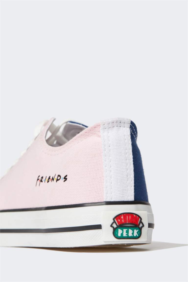 Kadın Friends Bağcıklı Bez Ayakkabı