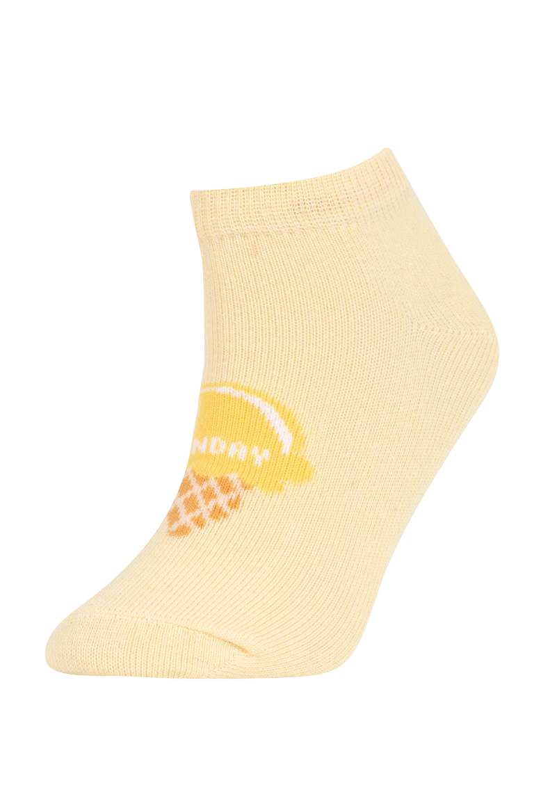 Girls' Cotton 7-Pack Short Socks