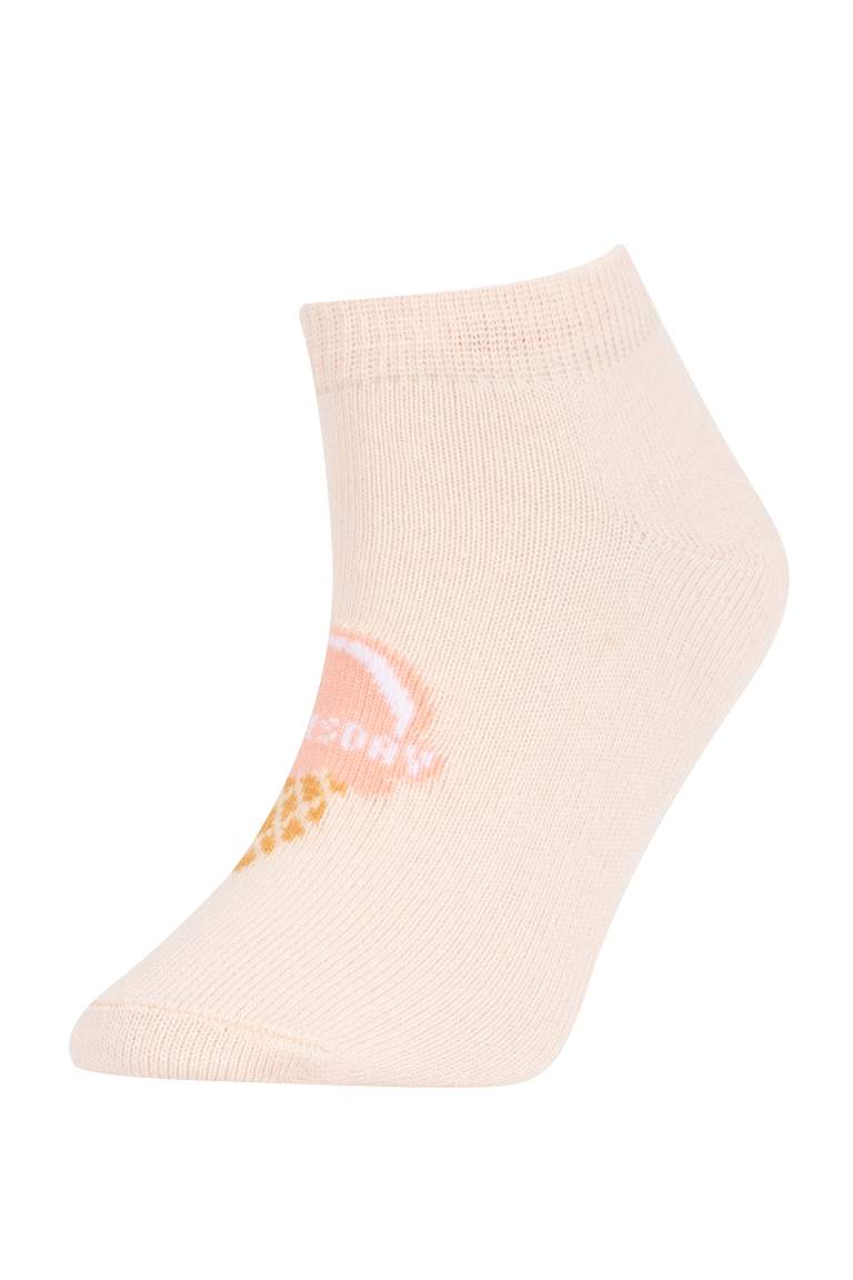 Girls' Cotton 7-Pack Short Socks