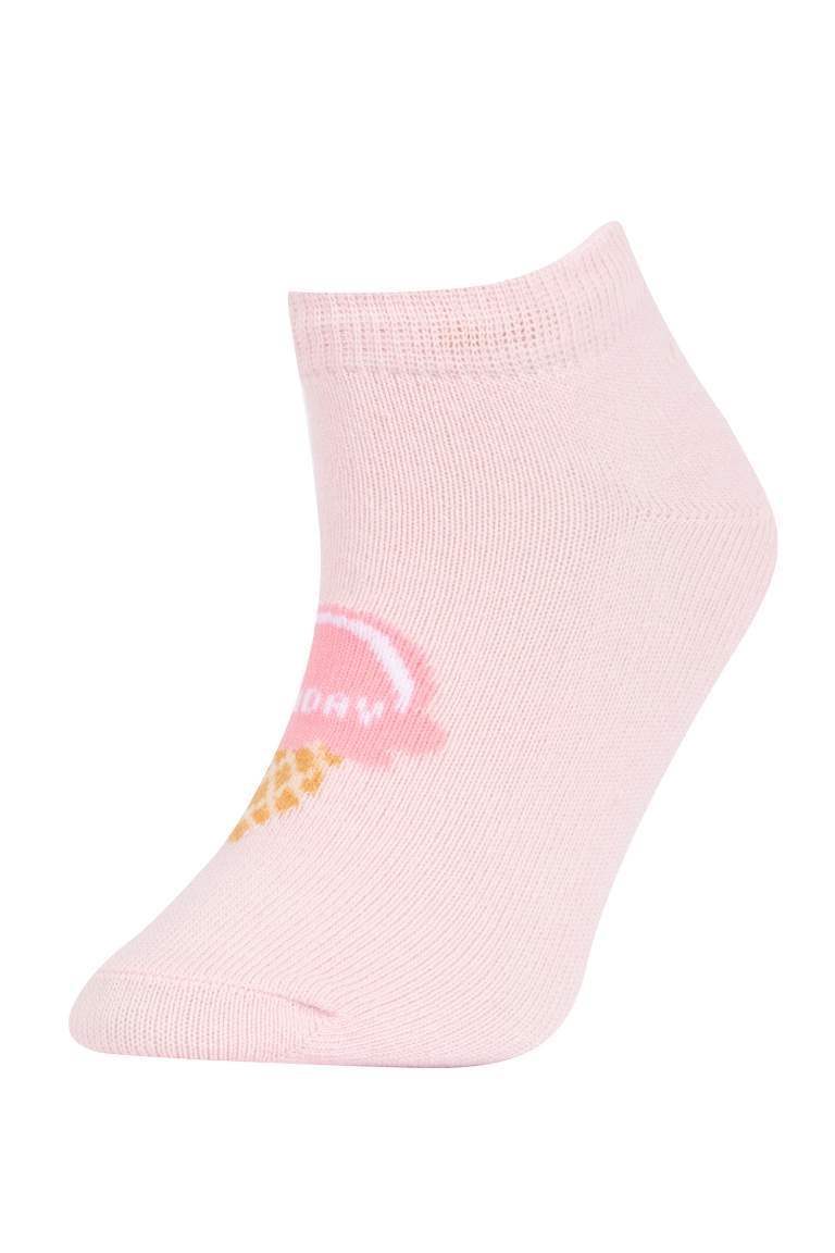 Girls' Cotton 7-Pack Short Socks