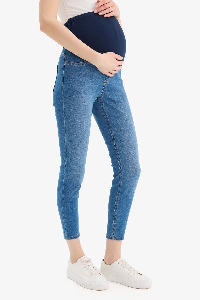 Skinny Fit Regular Hem Maternity Pants