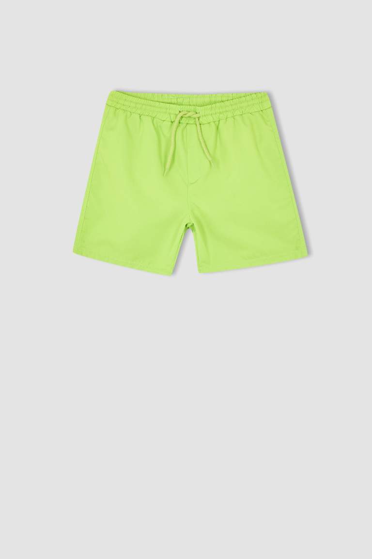 Boy Basic Tie Waist Swimming Short