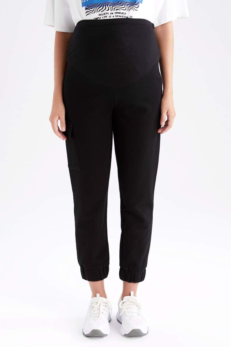 Kargo Cepli Jogger Hamile Pantolon