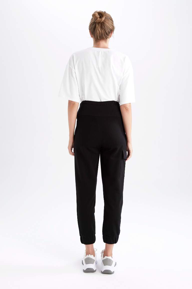 Kargo Cepli Jogger Hamile Pantolon