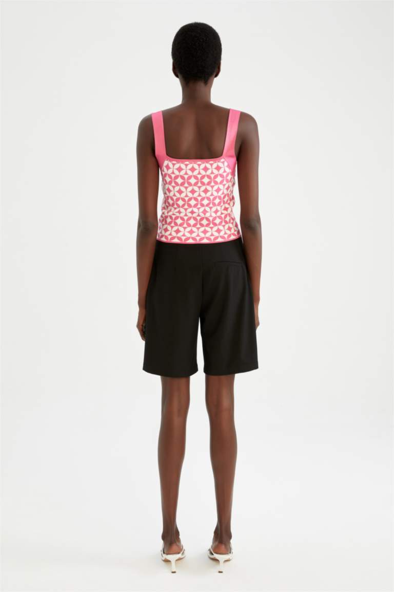 Bermuda High Waist Pant