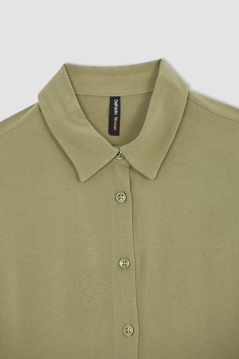 Regular Fit Long Sleeve Shirt Tunic