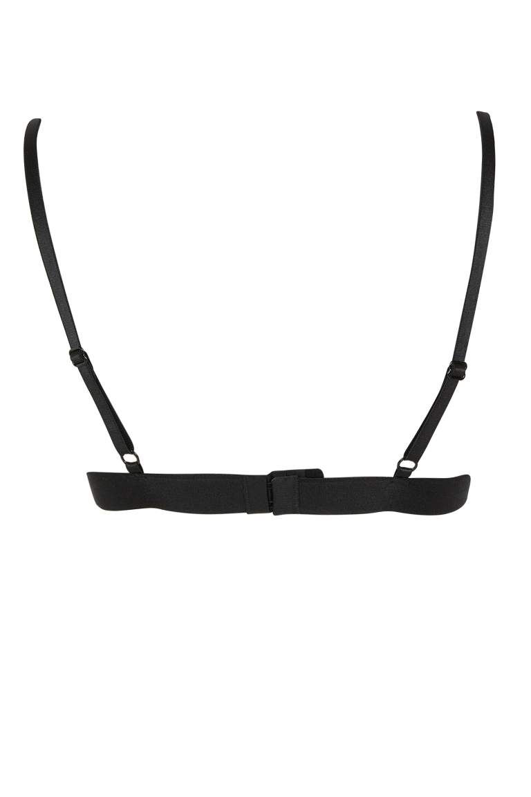 Strappy Lace Padless Bra