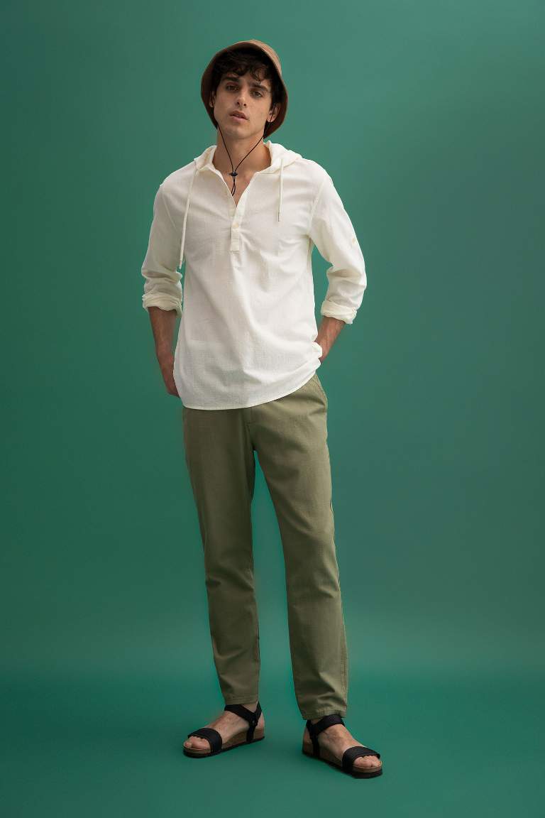 Slim Fit Chino Jogger Pantolon