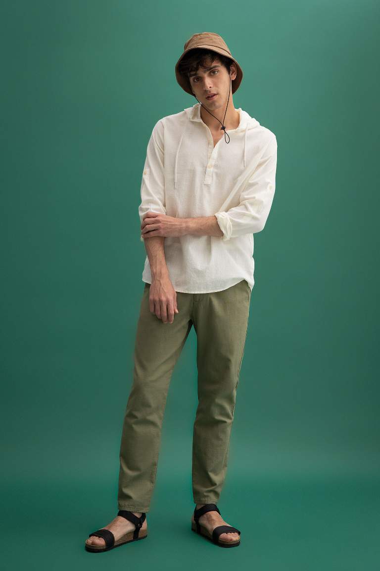 Slim Fit Chino Jogger Pantolon
