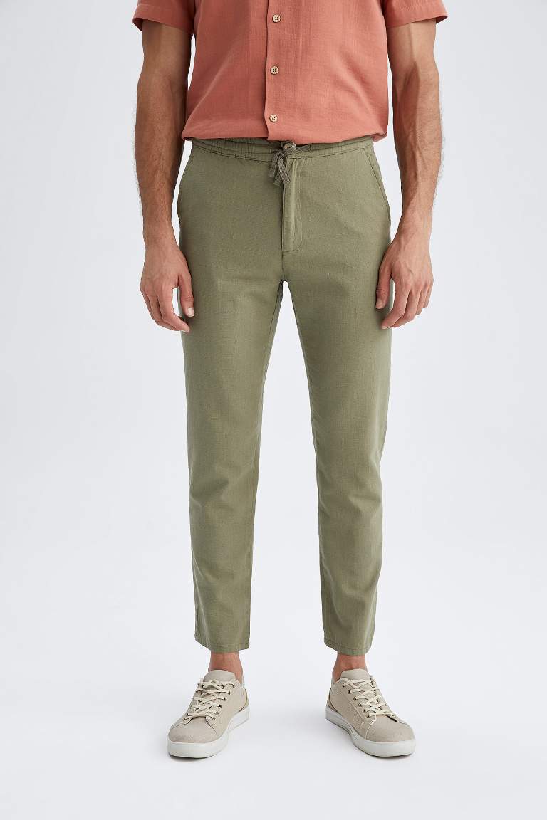 Slim Fit Chino Jogger Pantolon
