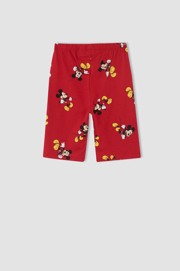 Erkek Çocuk Minnie Mouse Kısa Kollu Pamuklu Pijama Takım