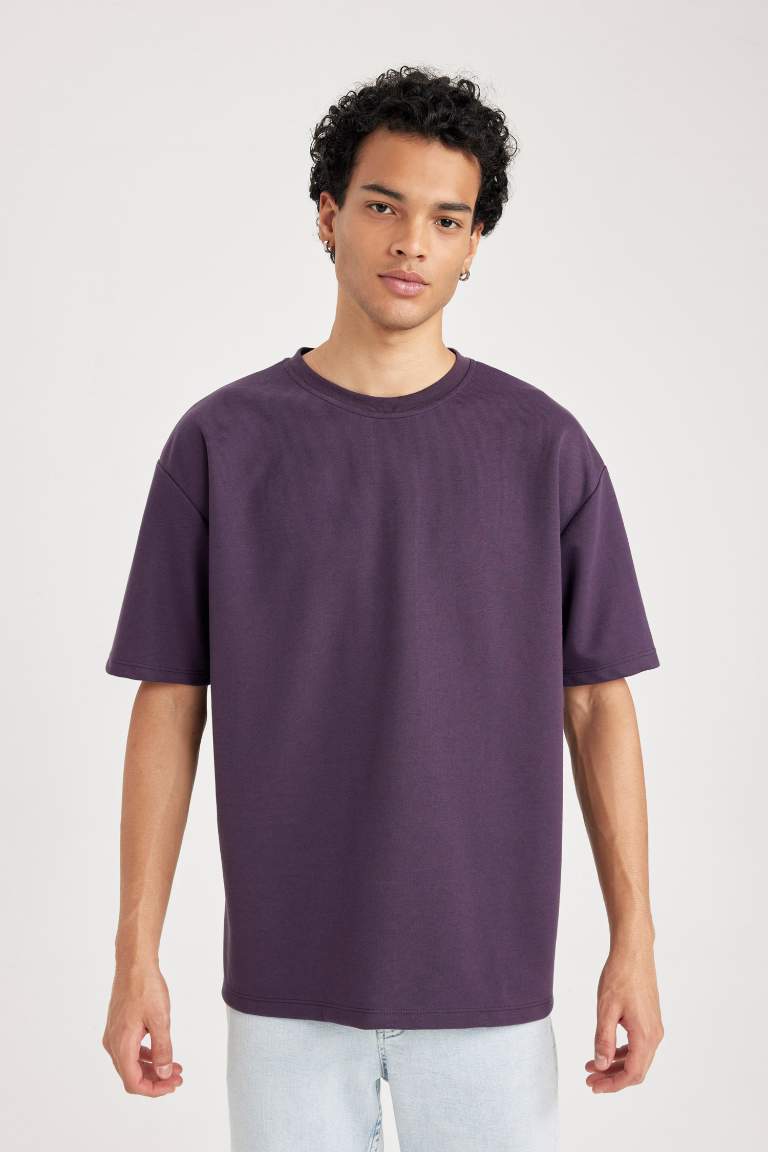 Oversize Fit Crew Neck T-Shirt