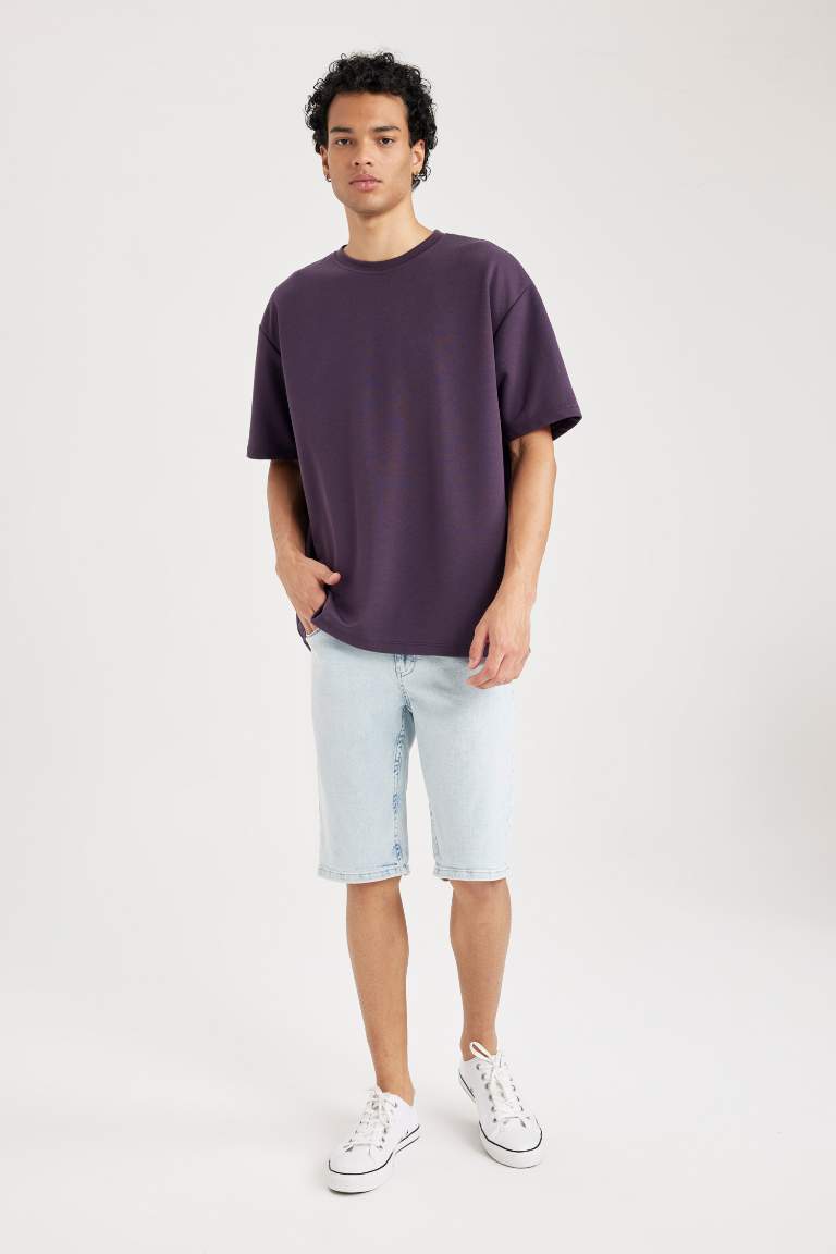 Oversize Fit Crew Neck T-Shirt