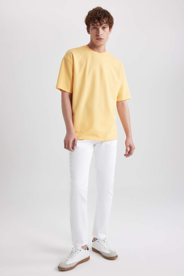 Oversize Fit Crew Neck T-Shirt