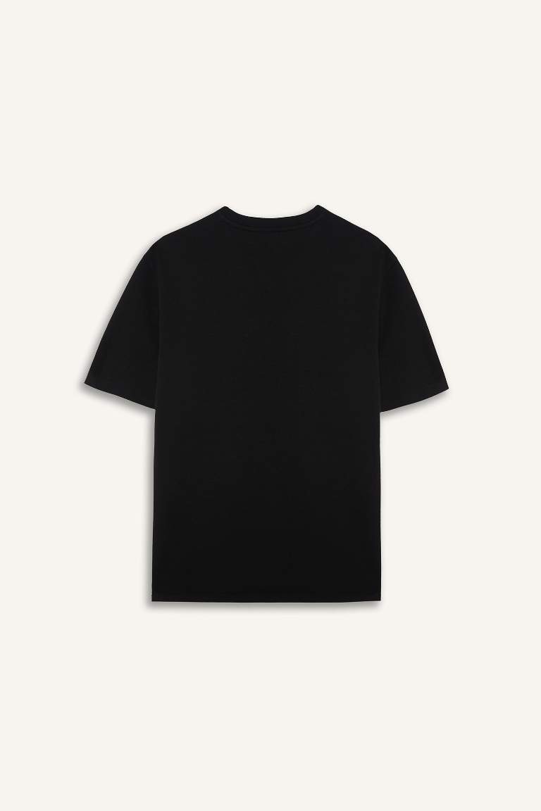 Oversize Fit Crew Neck Short Sleeve T-Shirt