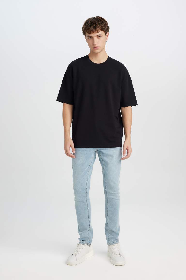 Oversize Fit Crew Neck T-Shirt