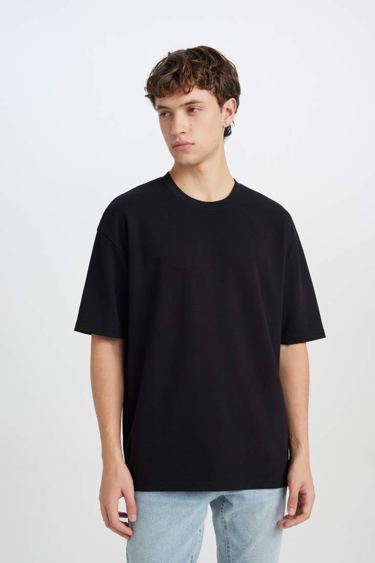 Oversize Fit Crew Neck T-Shirt