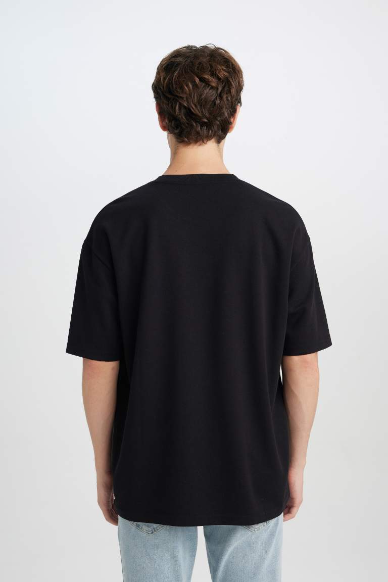 Oversize Fit Crew Neck T-Shirt