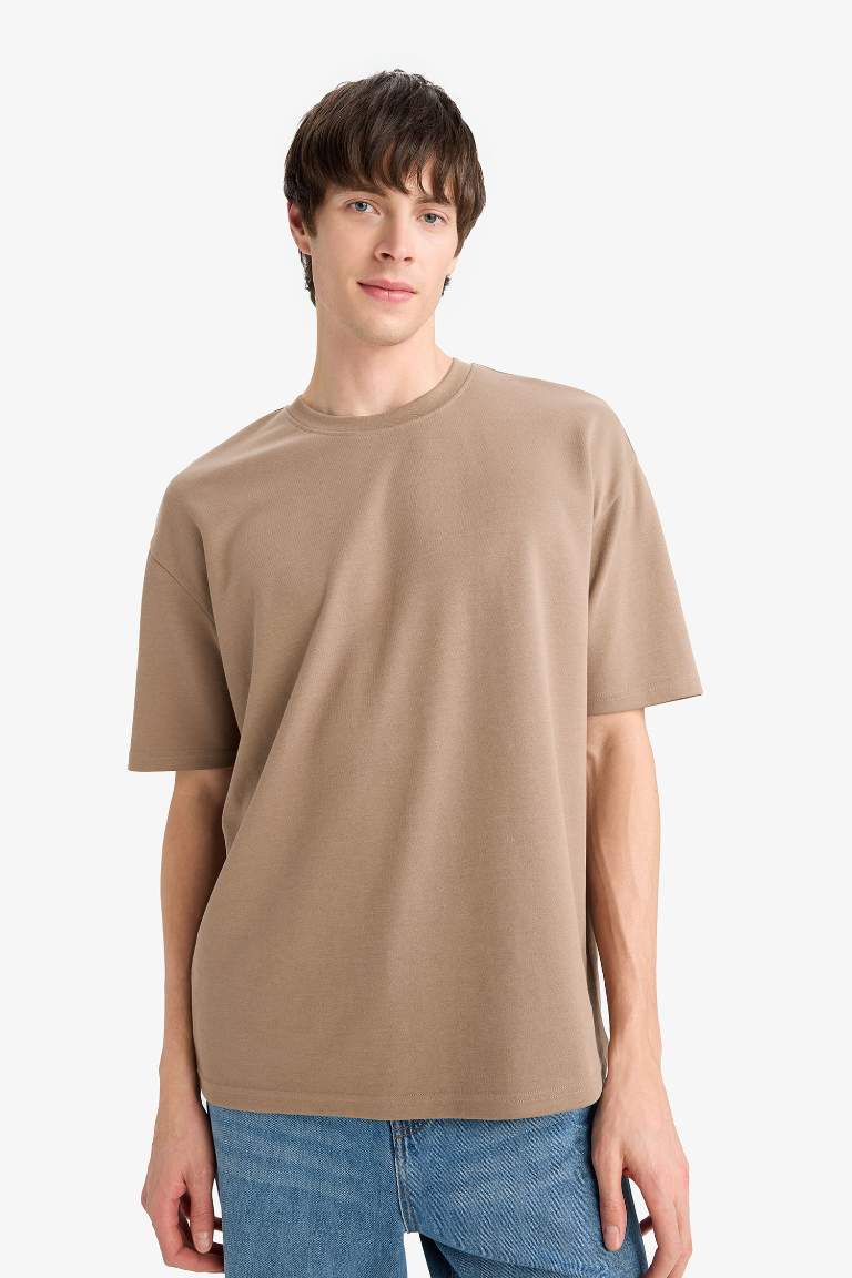 Oversize Fit Crew Neck T-Shirt