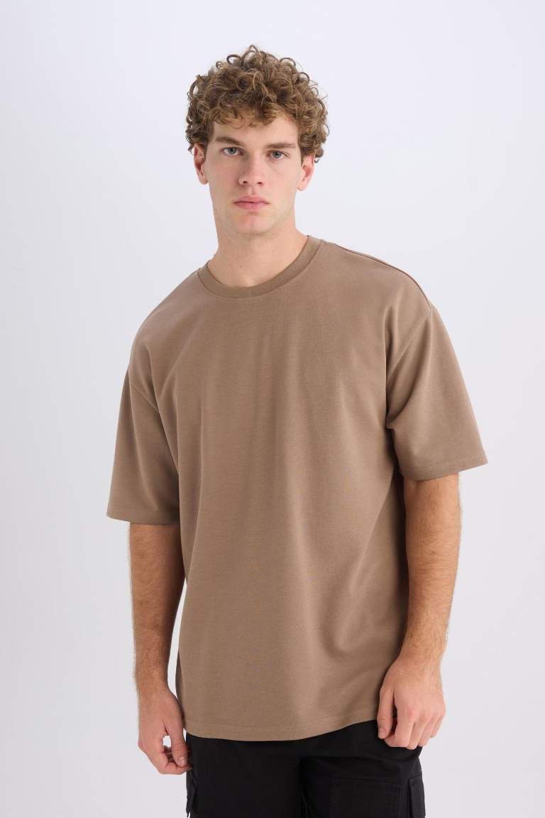 Oversize Fit Crew Neck T-Shirt