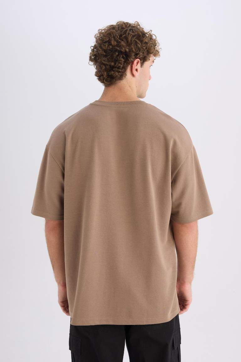 Oversize Fit Crew Neck T-Shirt