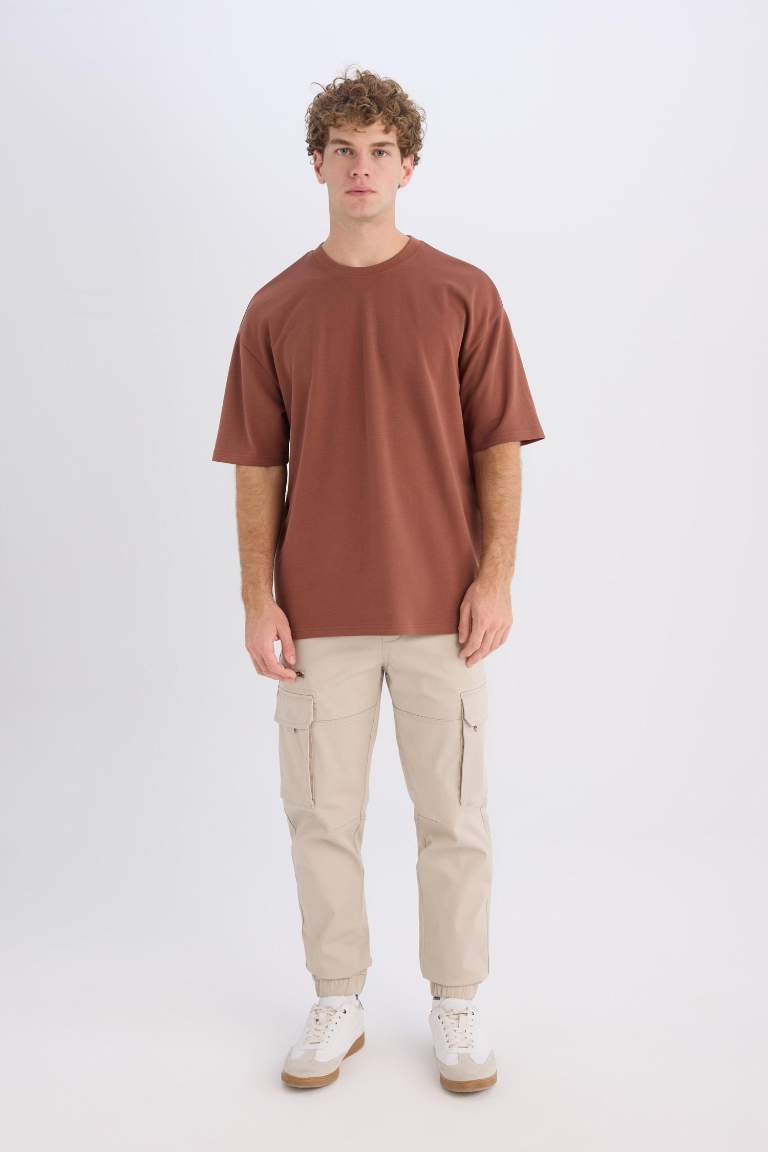 Oversize Fit Crew Neck T-Shirt