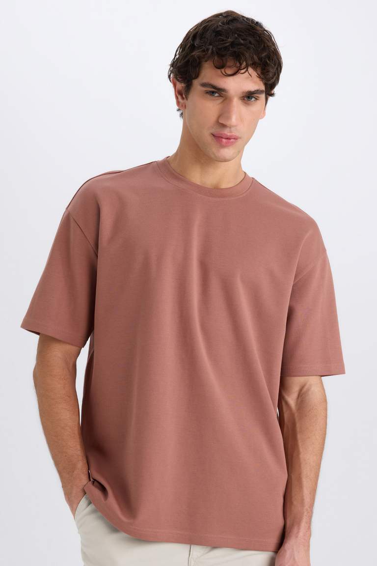 Oversize Fit Crew Neck T-Shirt