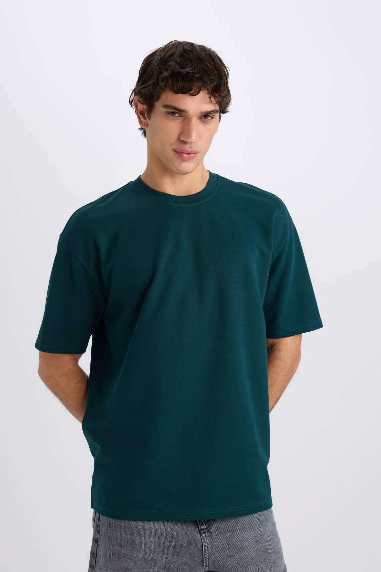 Oversize Fit Crew Neck T-Shirt