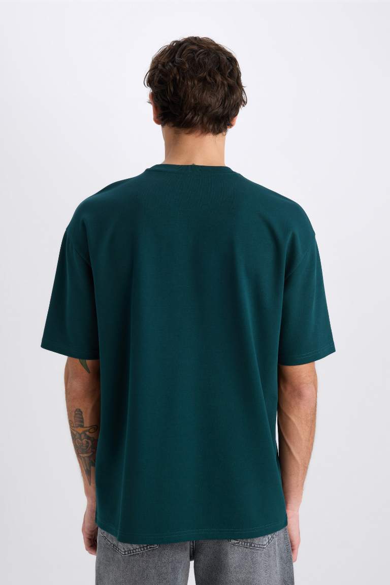 Oversize Fit Crew Neck T-Shirt