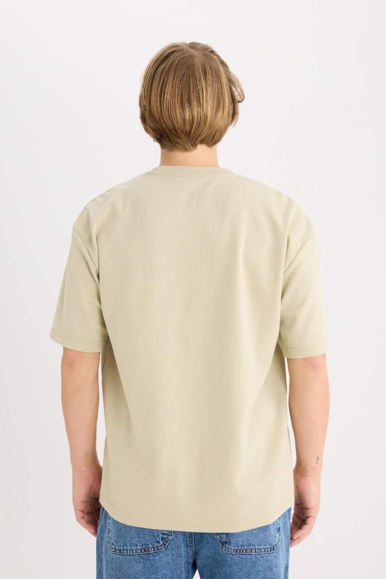 Oversize Fit Crew Neck T-Shirt