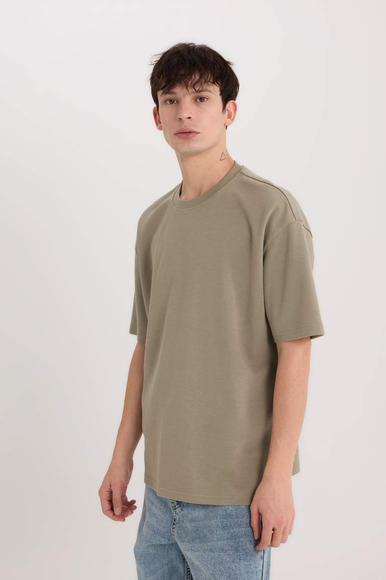 Oversize Fit Crew Neck T-Shirt