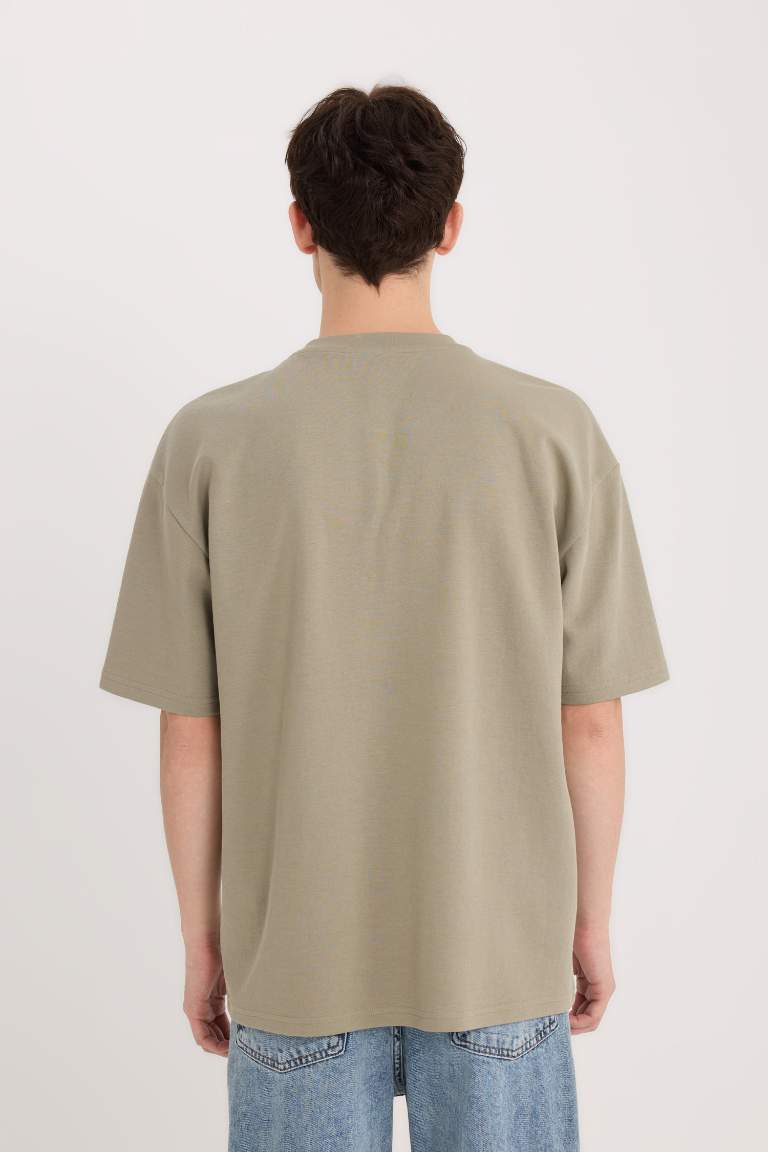 Oversize Fit Crew Neck T-Shirt