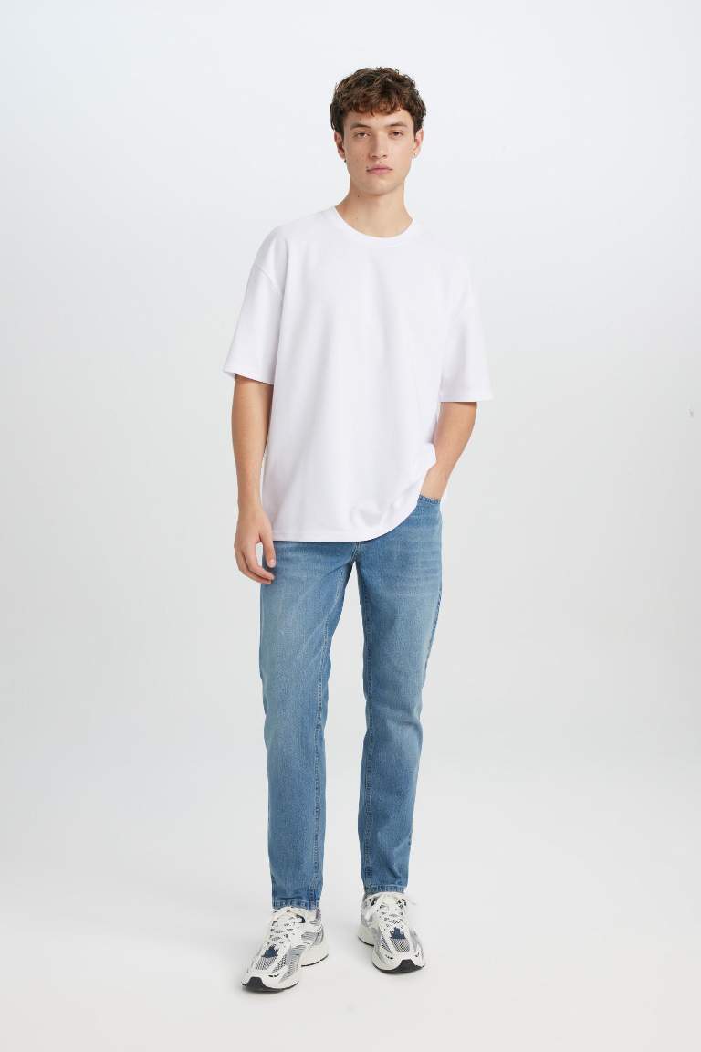 Oversize Fit Crew Neck T-Shirt