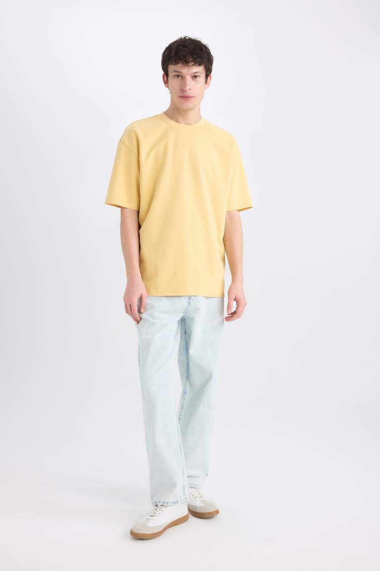 Oversize Fit Crew Neck T-Shirt