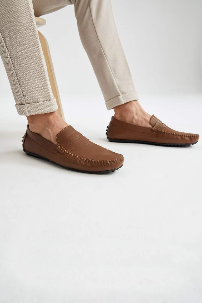 Erkek Deri Loafer Ayakkabı