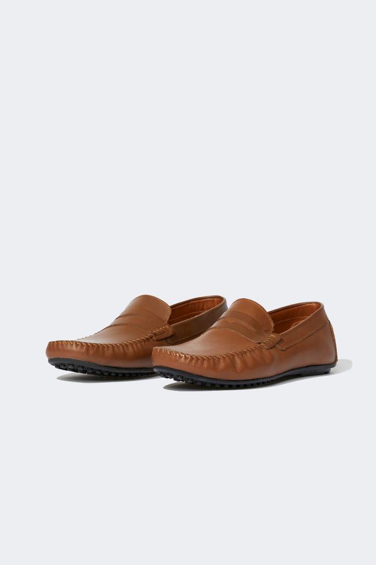 Erkek Deri Loafer Ayakkabı