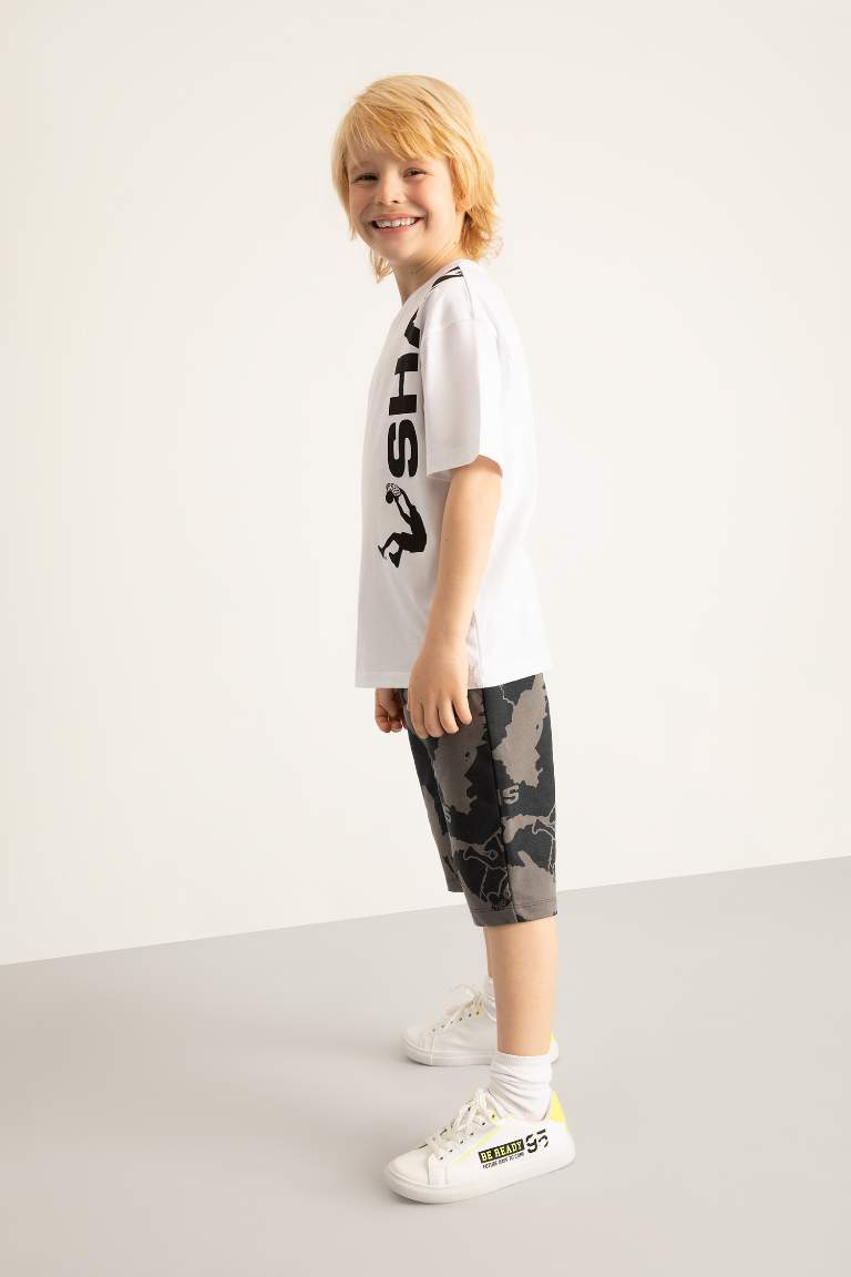 Boy Regular Fit Shaquille O'Neal Printed Short