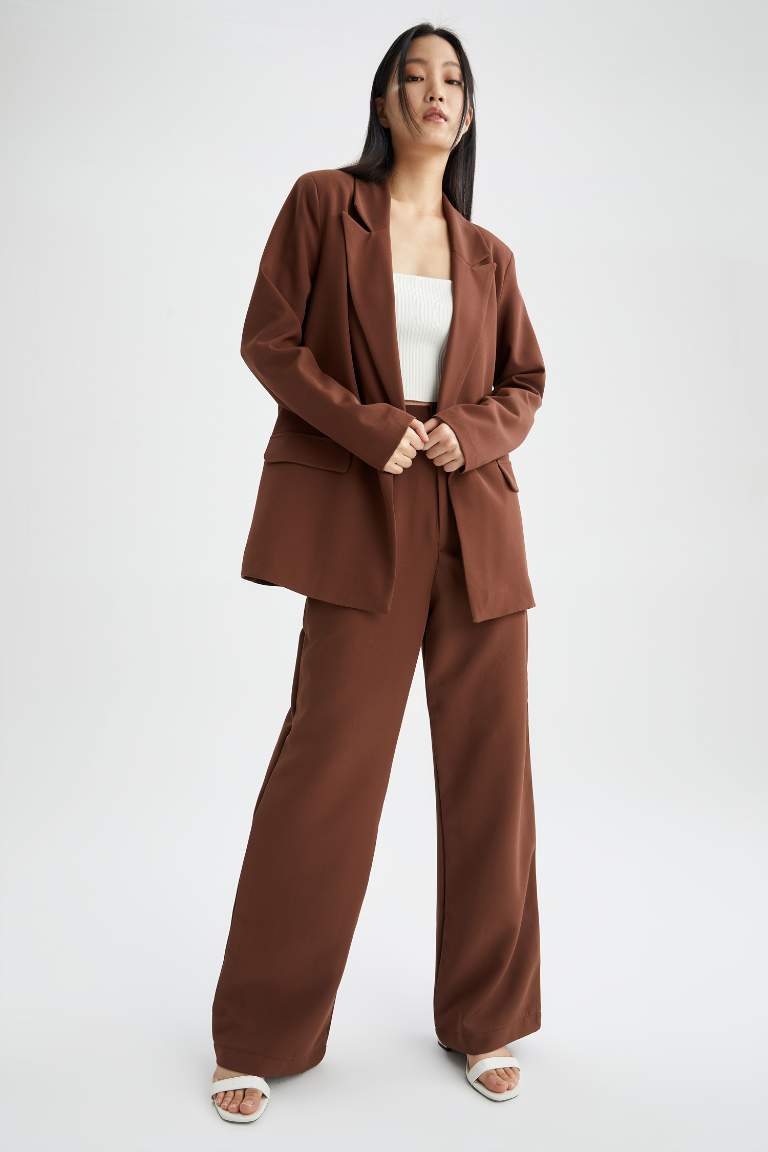 Oversize Fit Blazer Ceket