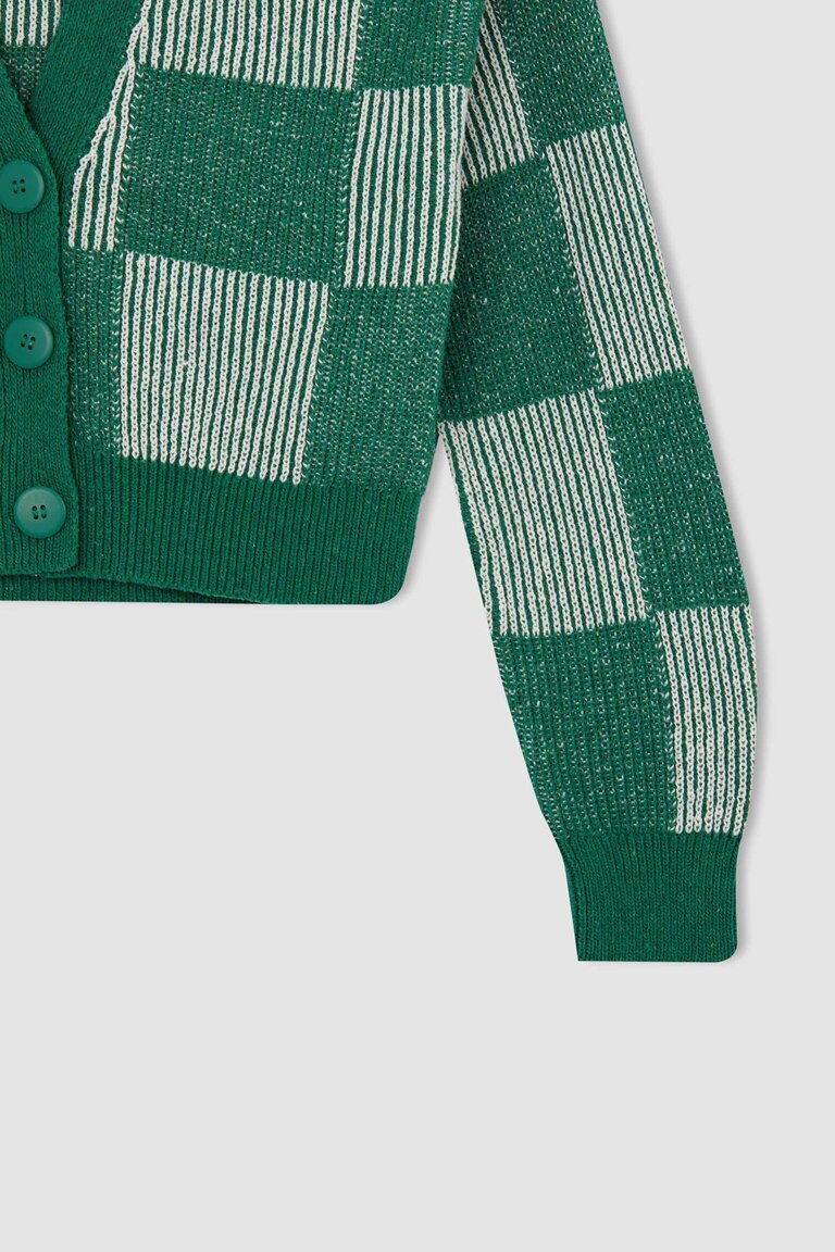 Cardigan Vert Monsoon En Coton - Taille S, Occasion Très Bon état