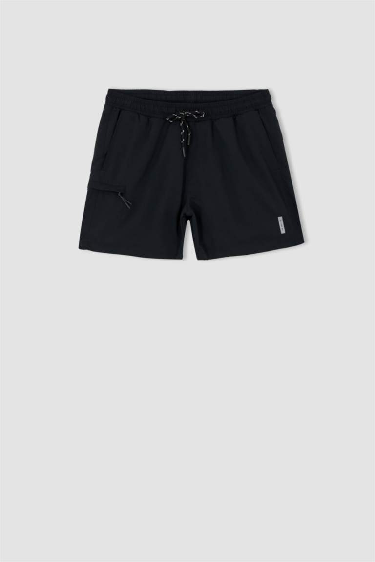 Short De Plage Homme,Shorts De Plage Pour Hommes Poche Zippée D'Été