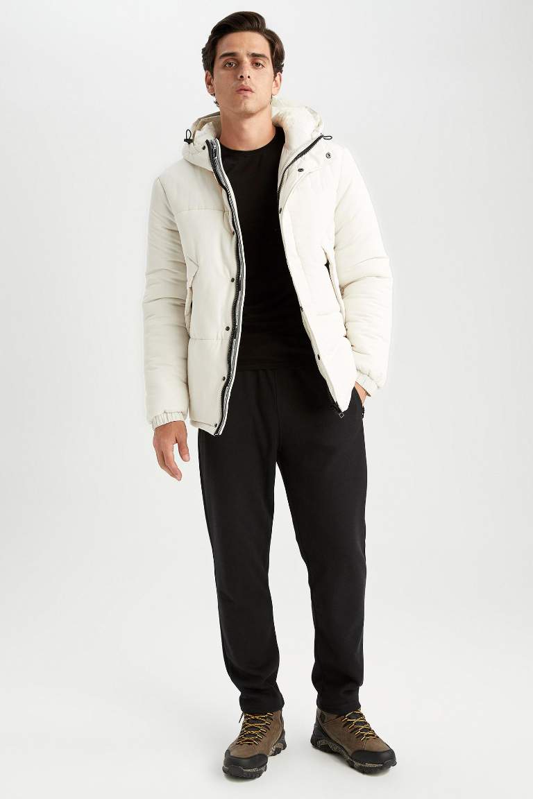 DeFactoFit Regular Fit Şişme Mont