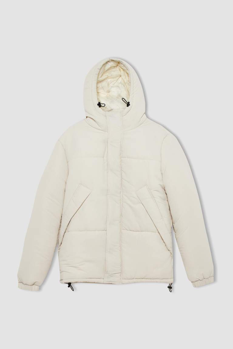 DeFactoFit Regular Fit Şişme Mont