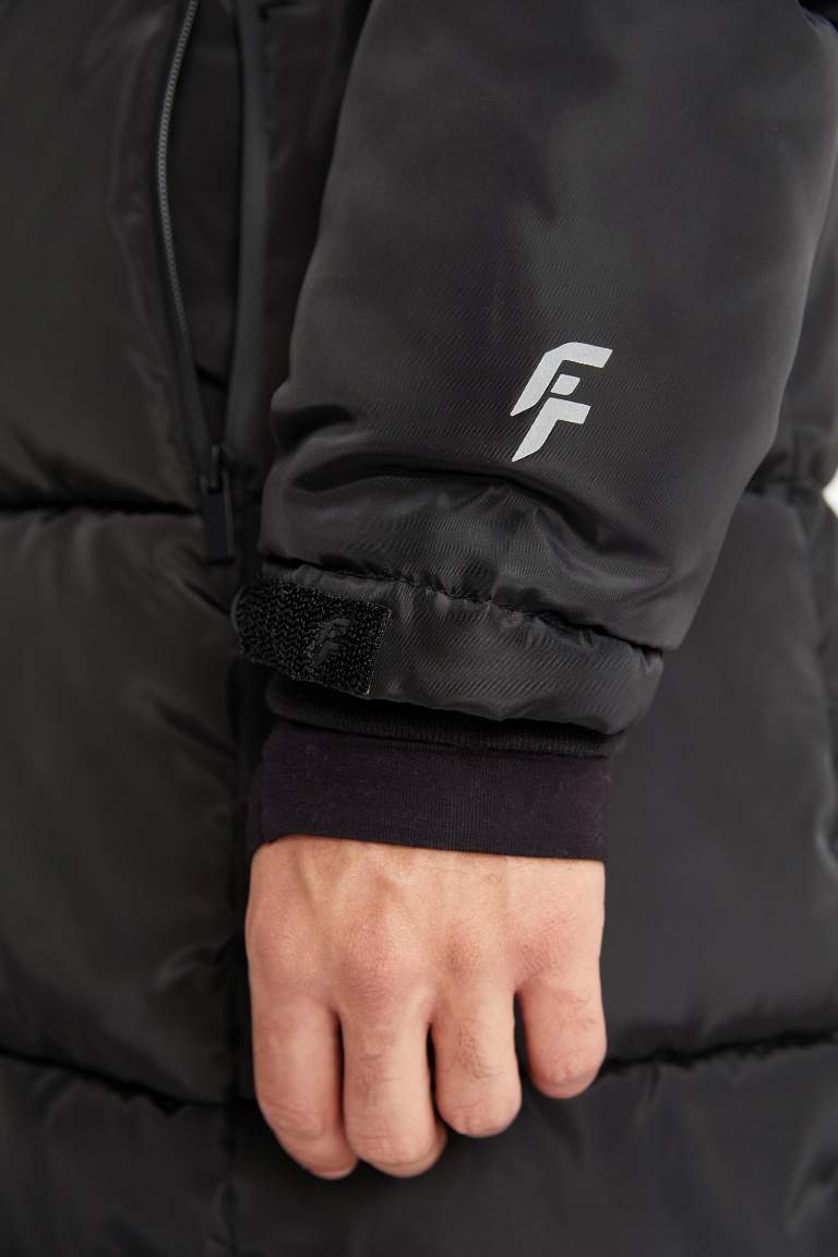 DeFactoFit Regular Fit İçi Polarlı Mont